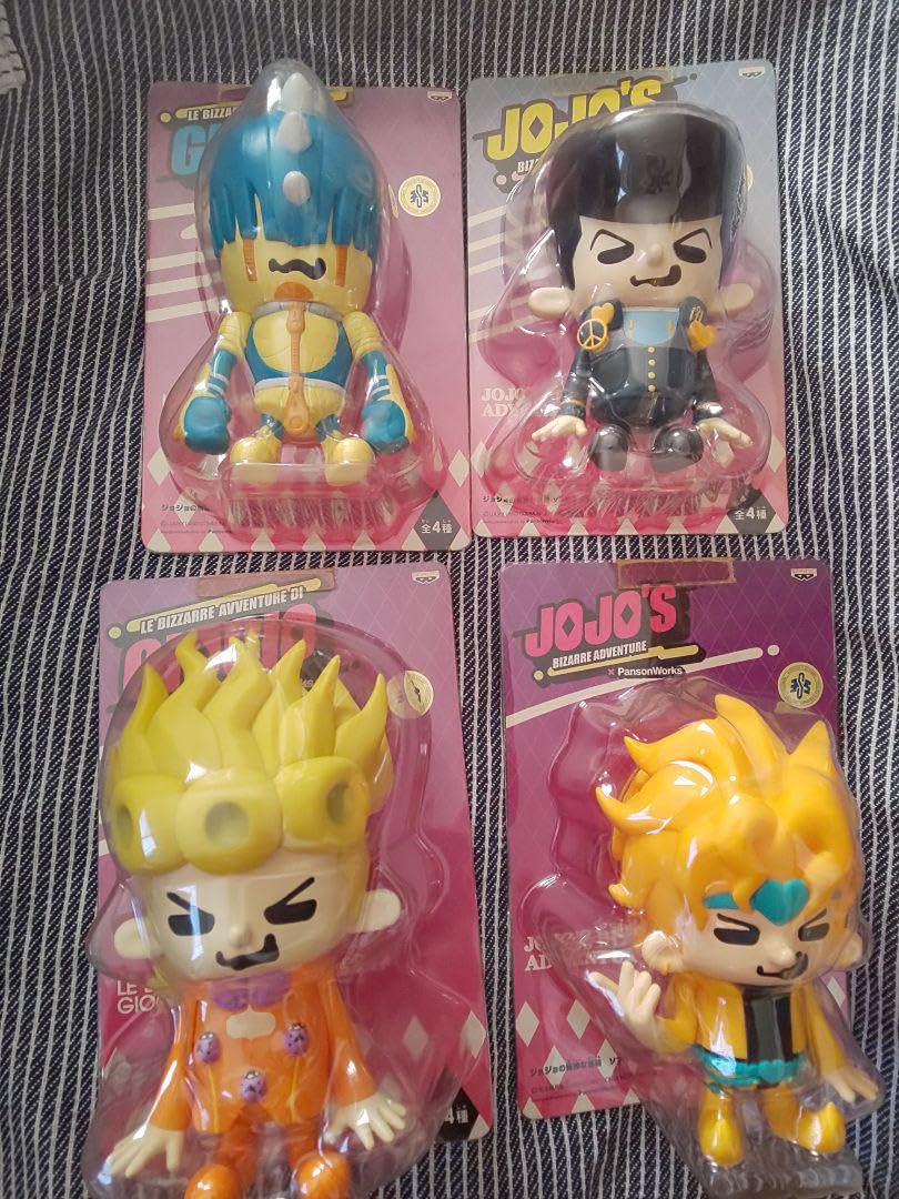 Amazon.co.jp: 4体セット ジョジョの奇妙な冒険×PansonWorks ソフビ